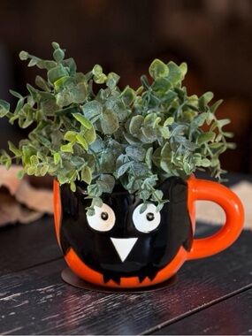 Artist Sandra Magsamen Oversized Halloween “You’re a Hoot” Owl Mug